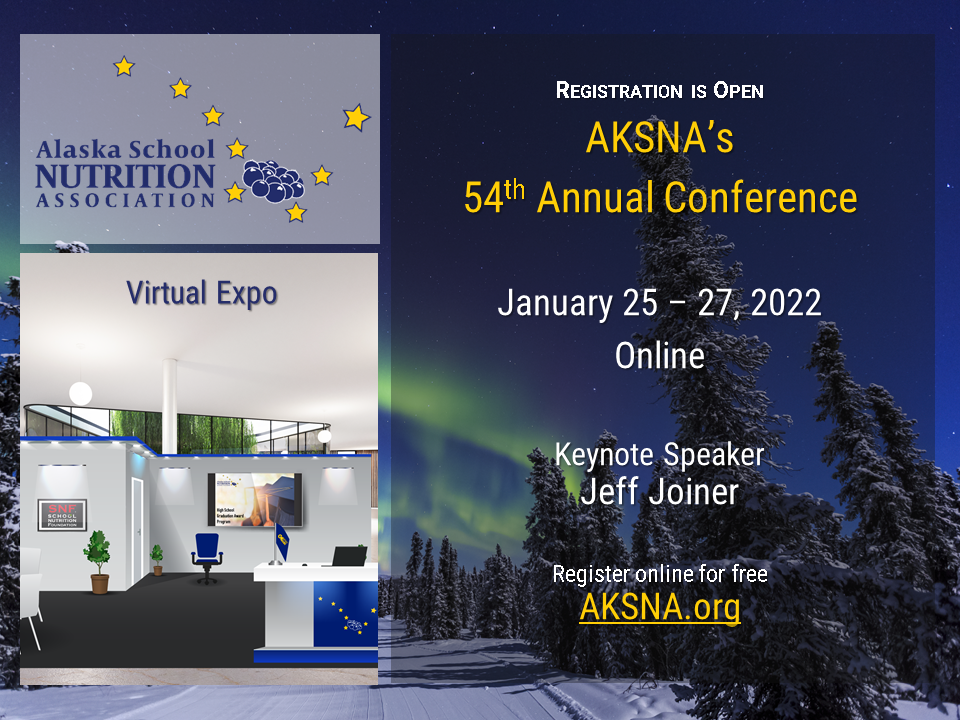 AKSNA's 54th Annual Conference - January 25 - 27, 2022